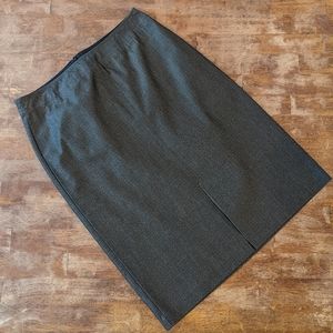 KAREN KANE Instyle Skirt Stretch Pencil Vintage Mini Gray Charcoal Women's